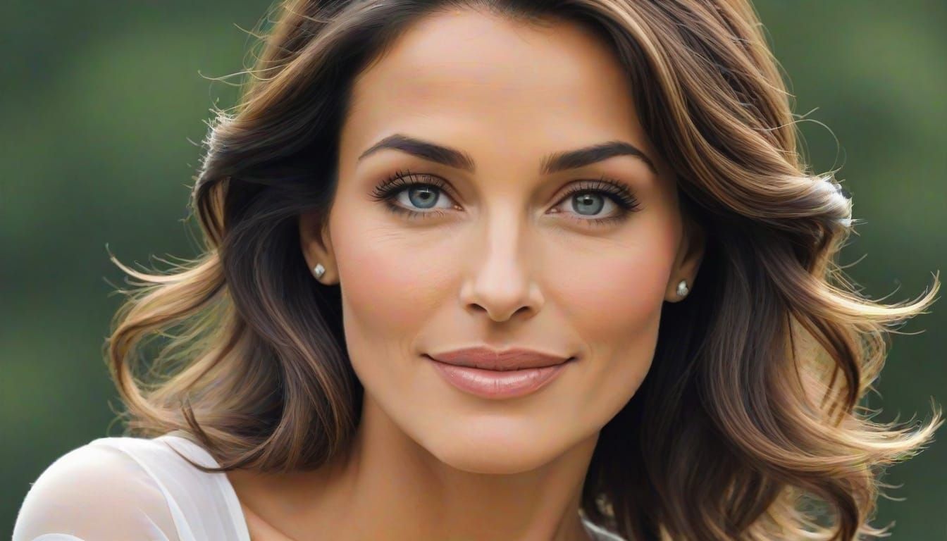 Portrait of a Beautiful, Intelligent Woman