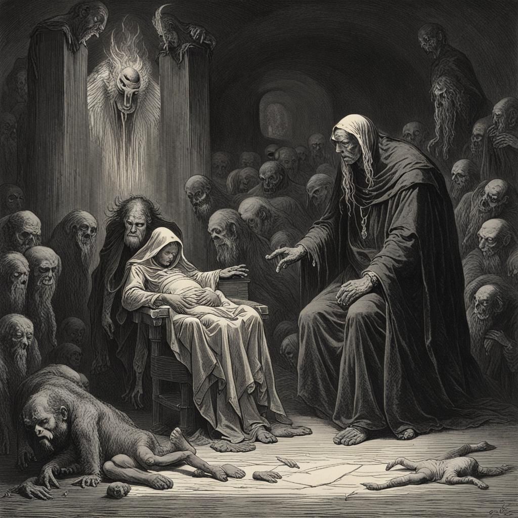 Sad Warlock's Satanic Ritual: A Dark Birth