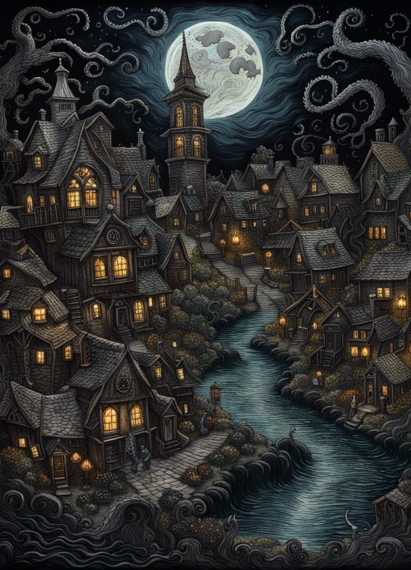 Lovecraftian Town