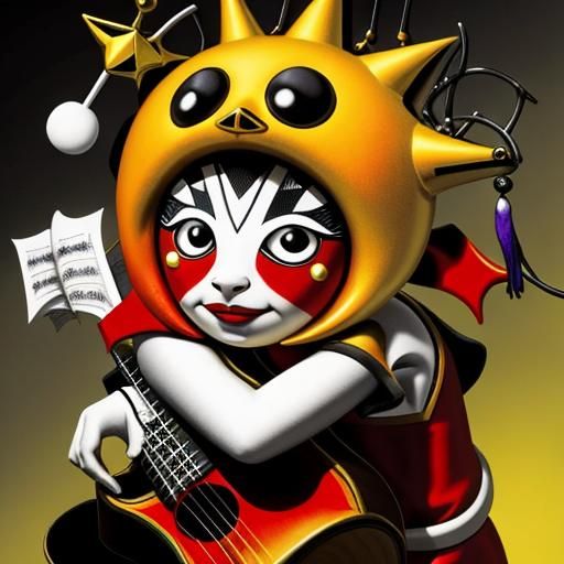 Surreal Musical Dreams in Vivid Colors