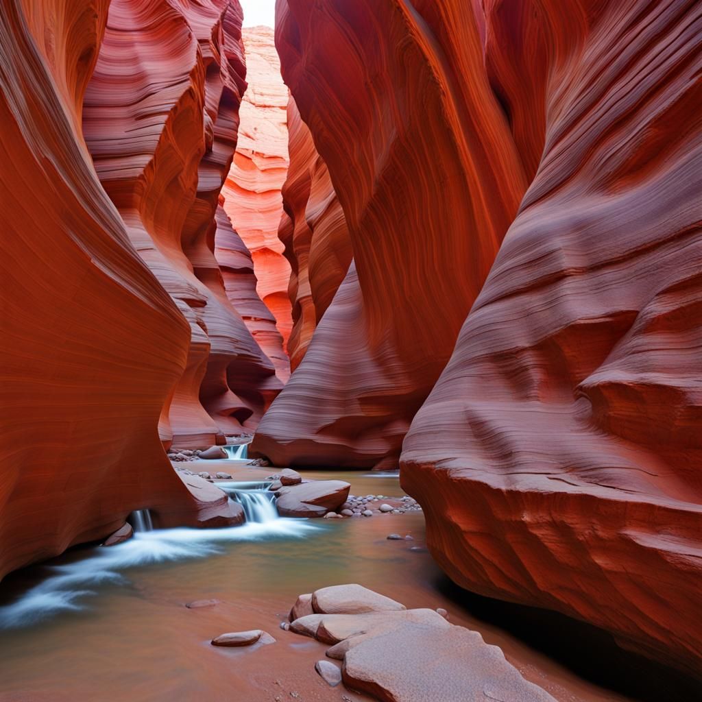 Buckskin Gulch and Vermilion Cliffs: Modern Art
