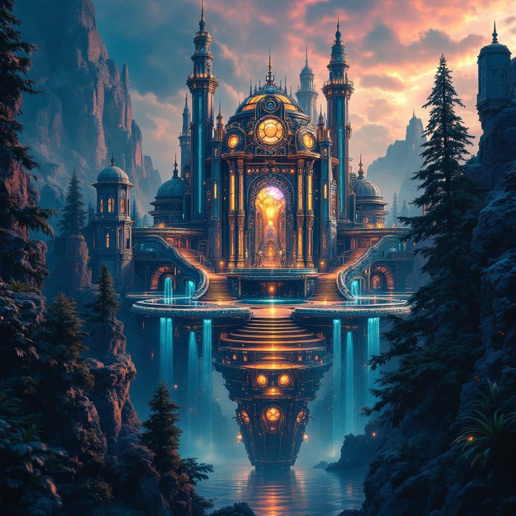 Iron Man's Futuristic Mansion in Unreal Engine 5 Style