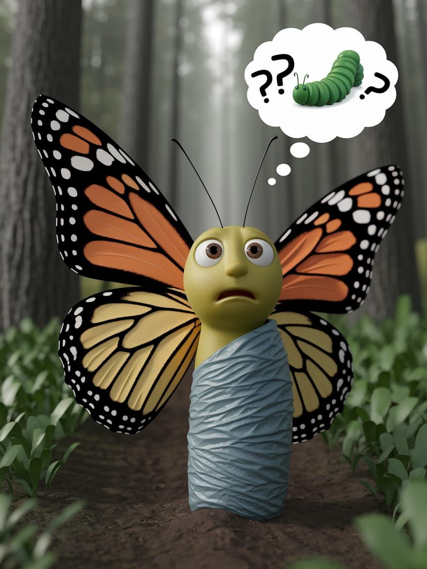 Confused Butterfly's First Metamorphosis