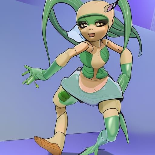 Airy: Legless Character with a Mischievous Personality