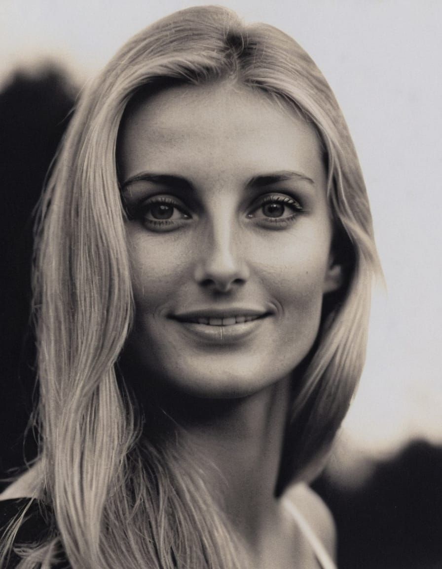 Hyperrealistic Blonde Woman Portrait