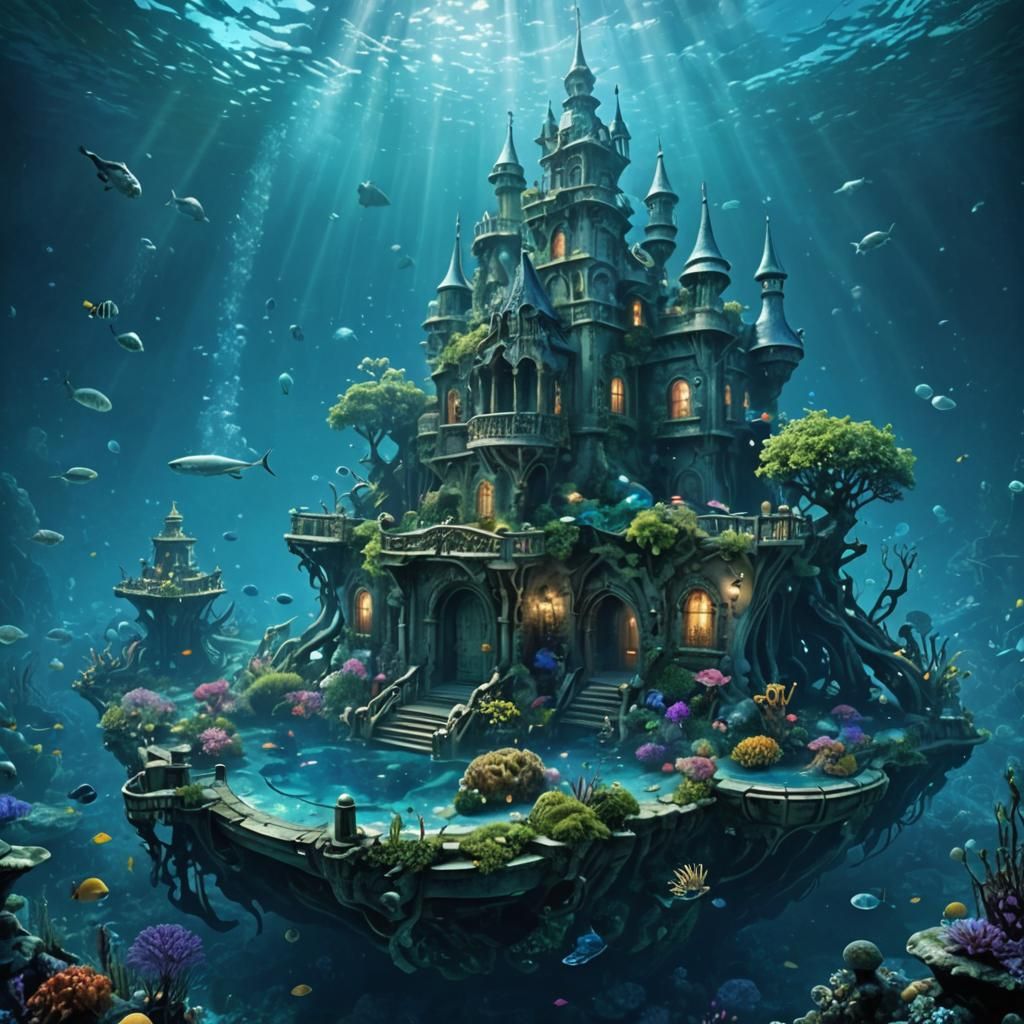 Underwater Neverland: A Futuristic Fantasy