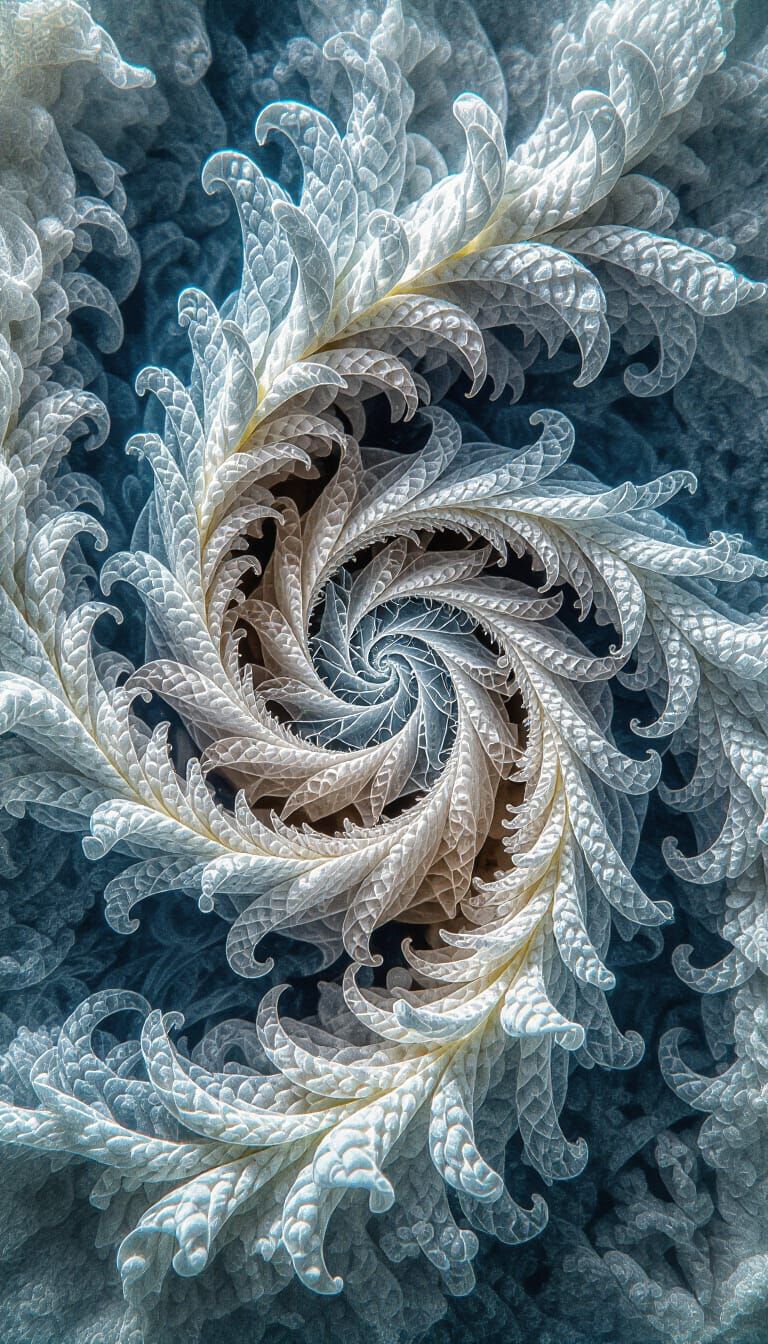Microscopic Toilet Paper Fibers in Vivid Abstract Art