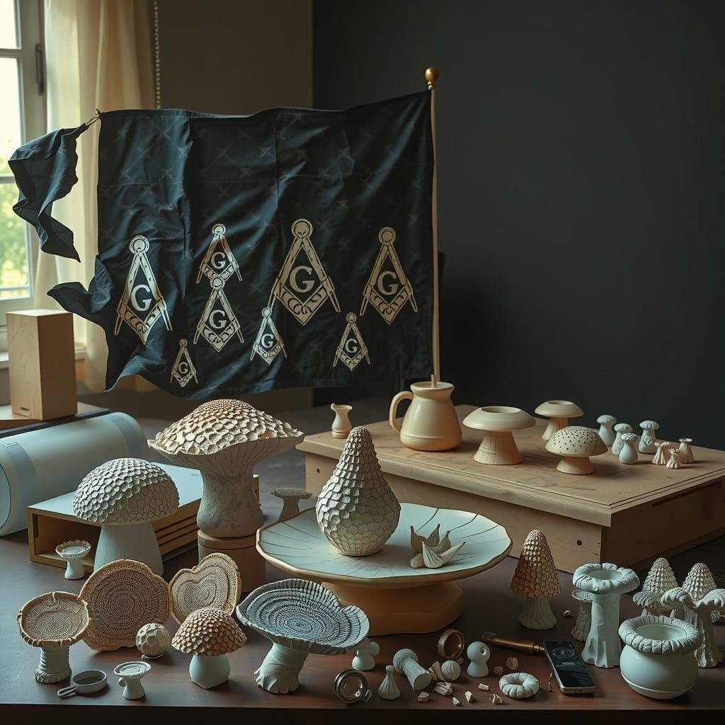 Mythical Fungi Dominate Corporate Landscape in Whimsical Lin...