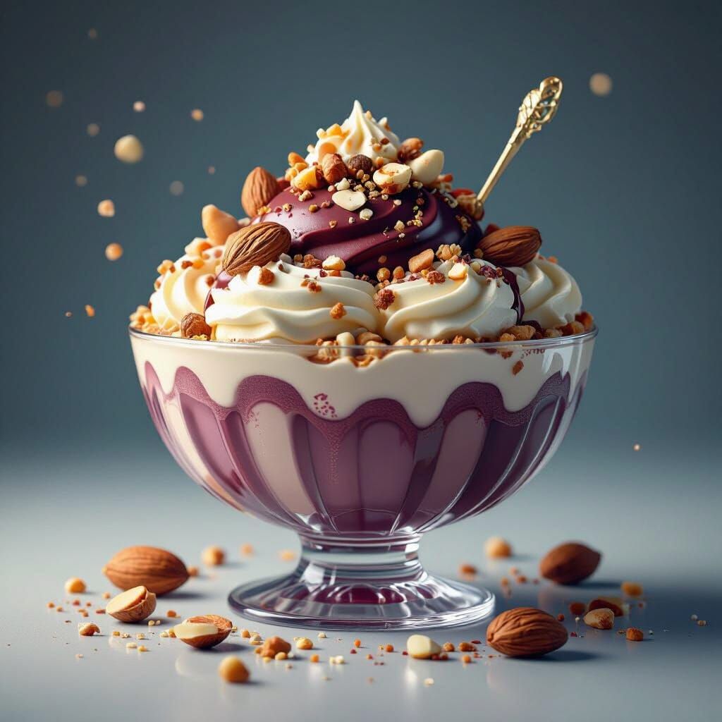 Fantastical Dessert Splash Screen in Unreal Engine Style