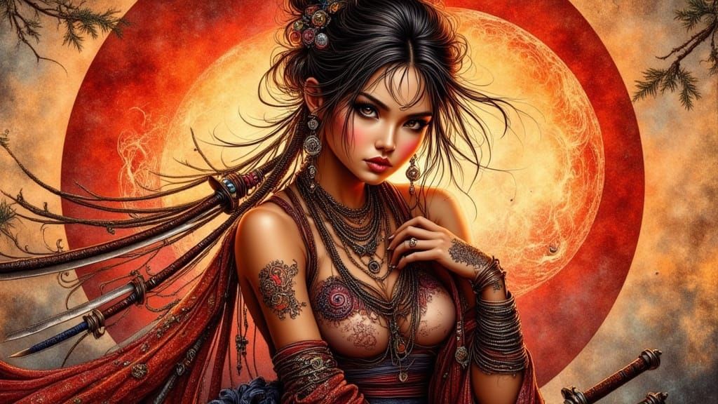 <lora:Zentangled:1.0> <lora:Whimsical:1.0> <lora:Hand Drawn ...