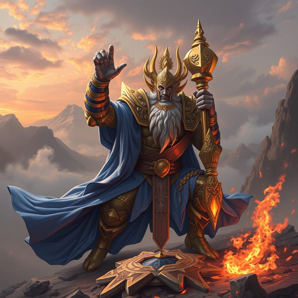 Abstract Image Generated from Undefined Prompt