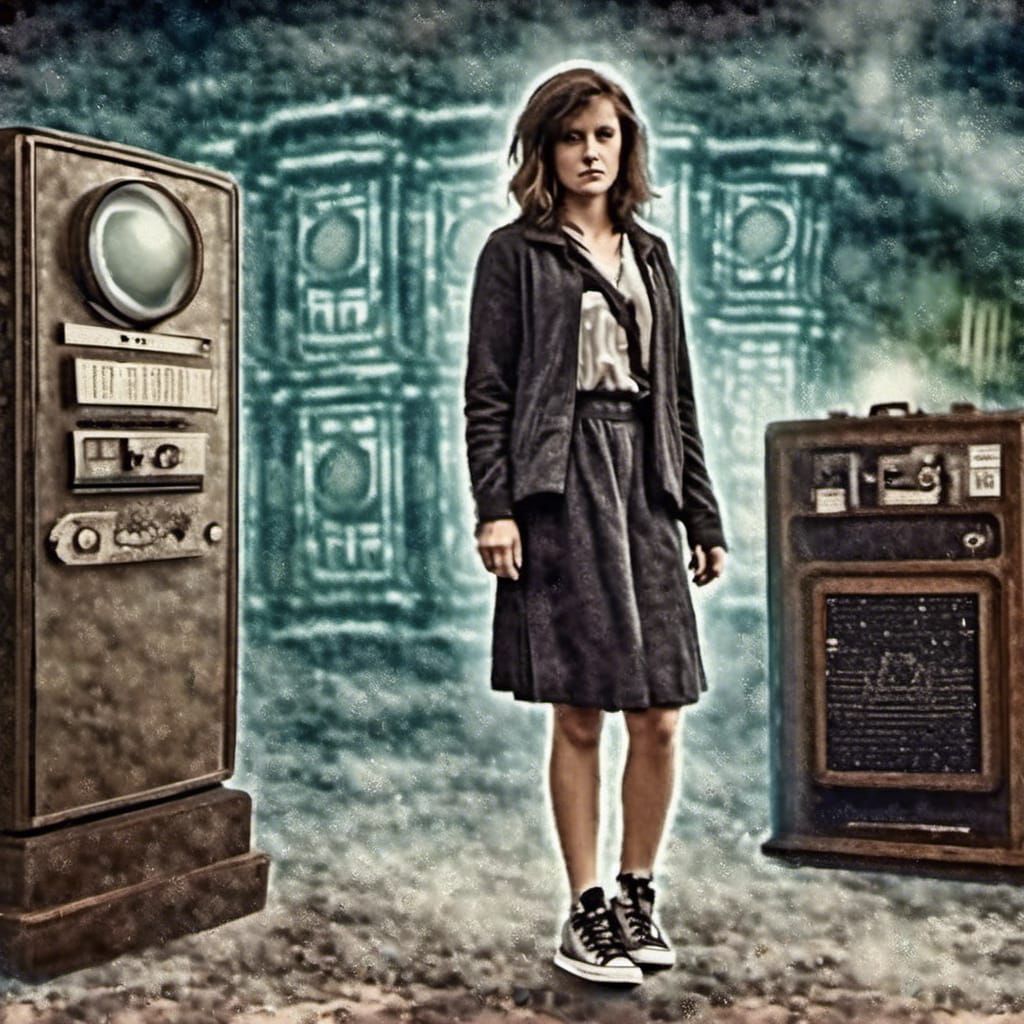 Ghost Hunter Tiffany Investigates TARDIS in Static
