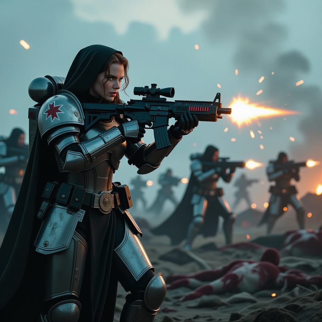 Anya Taylor-Joy as Sister Ophelia in Battle