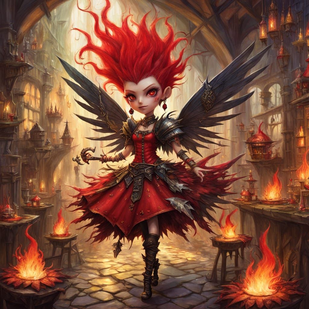 The Red Punk Pixie