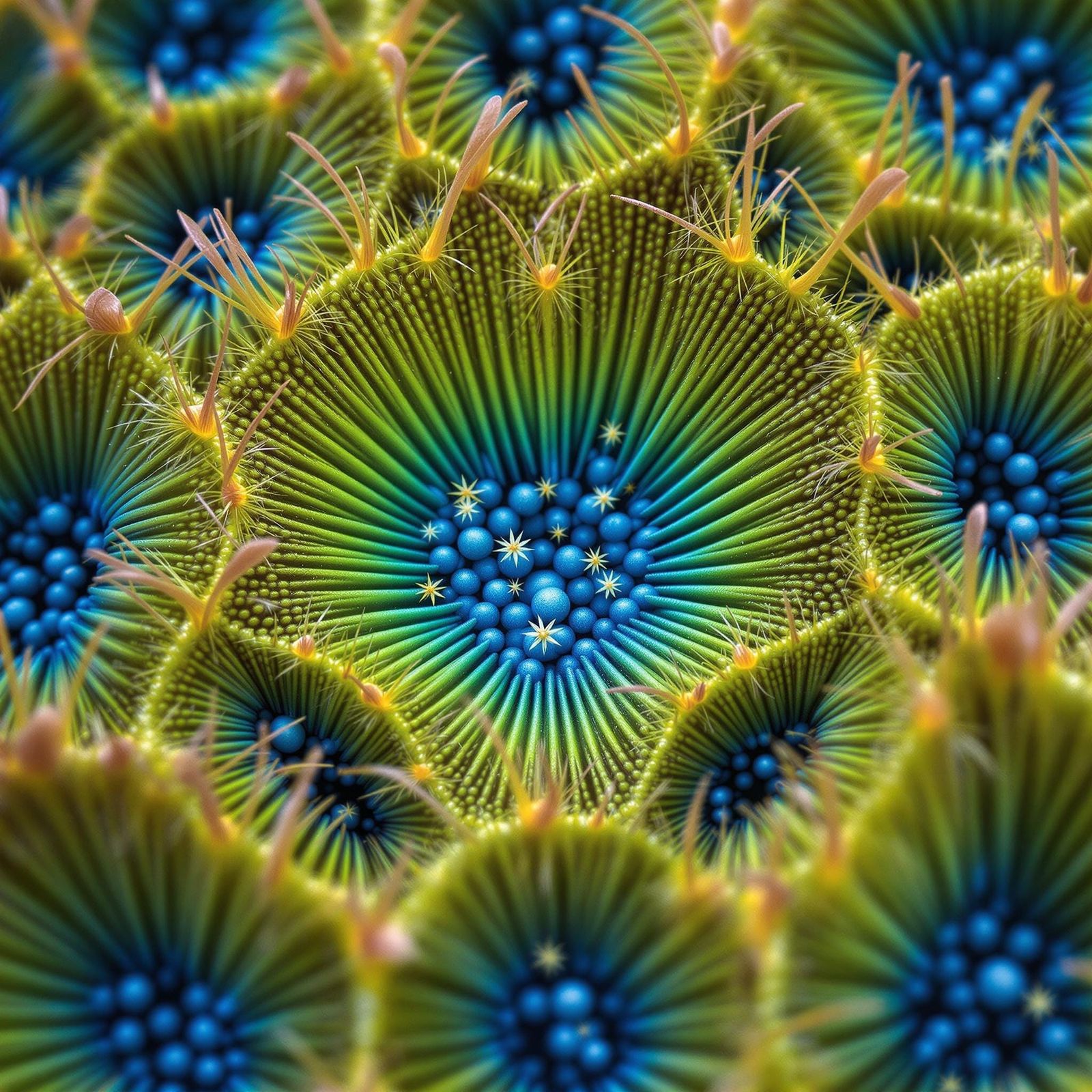 Microscopic Jackfruit Skin: Intricate, High-Definition View