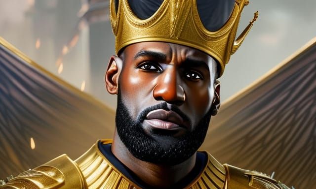King James And His Crown Ruling Over The NBA- Daily Challenge Entry