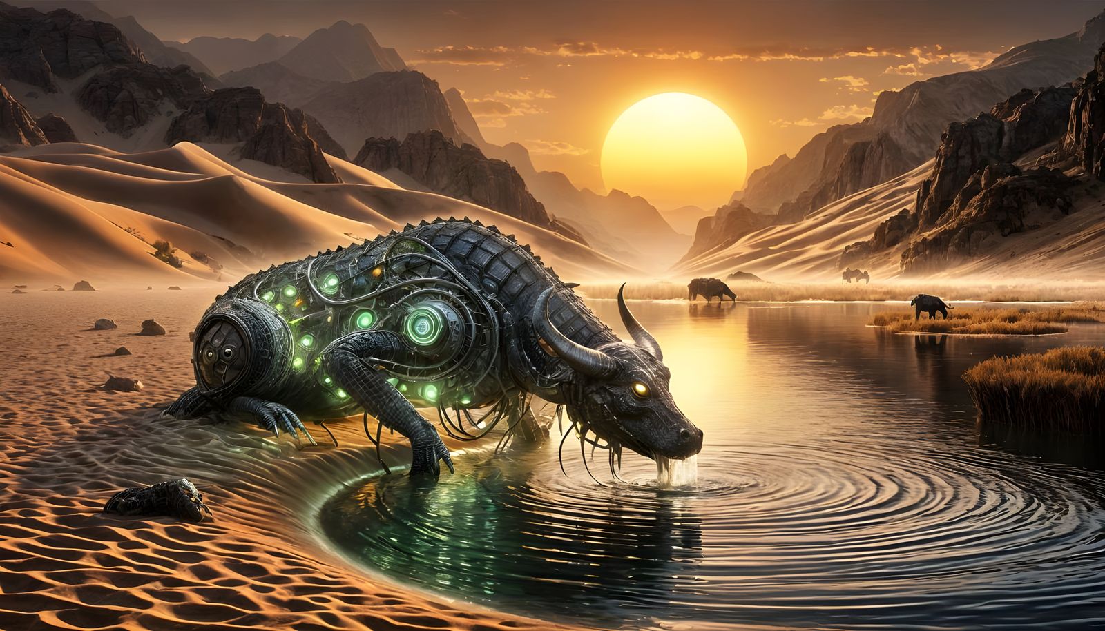 Cybernetic Water Buffalo