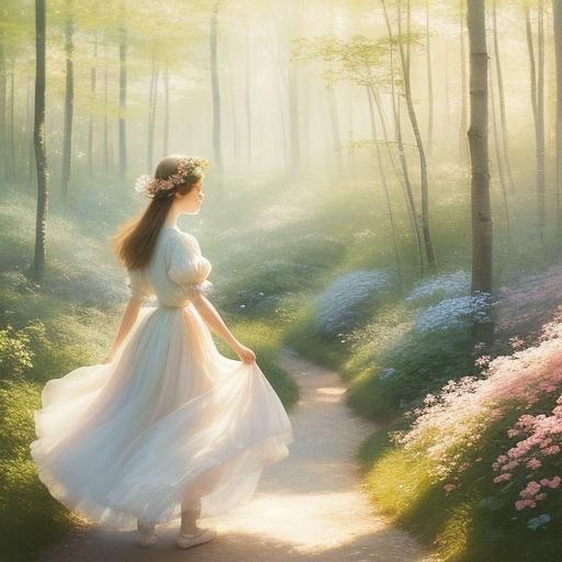 Pink Ballerina Dances: Whimsical Watercolor Art