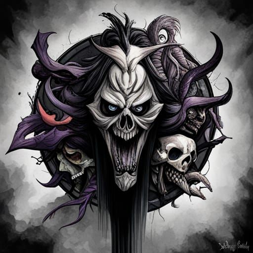 Sinister Seven Deadly Sins: Gothic Art