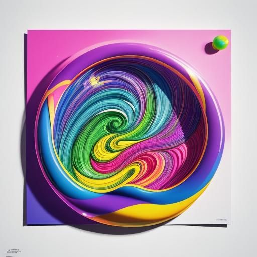Candy Art: Abstract Light and Shadow in Candyland