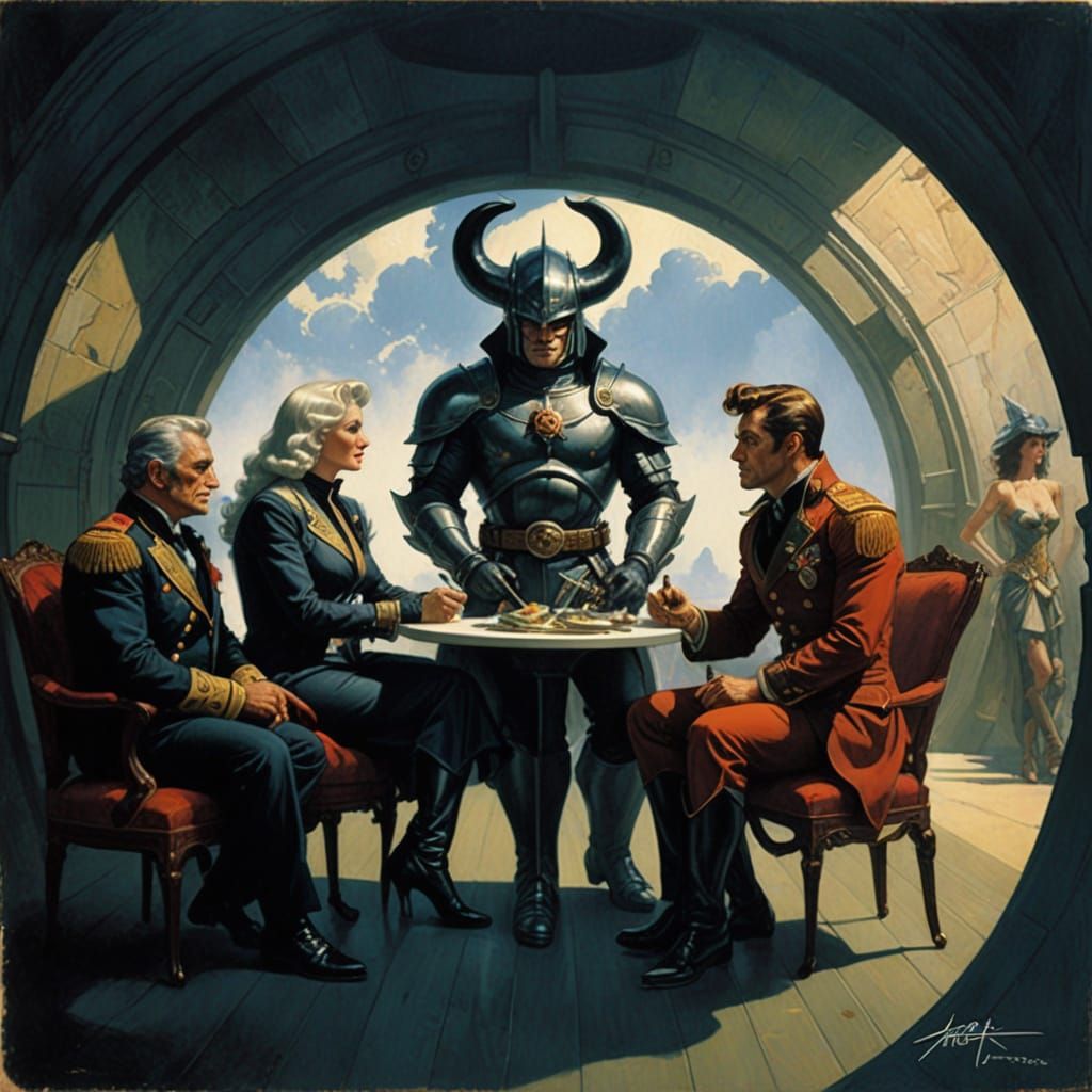 Peace treaty negotiation