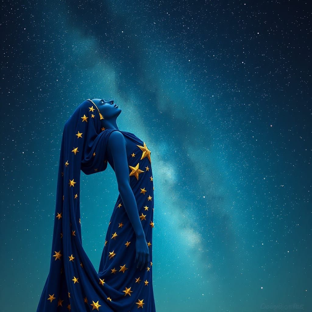 Nuit and Geb: Egyptian Sky Goddess