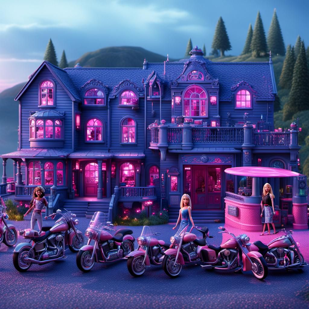 Biker Gang Barbie