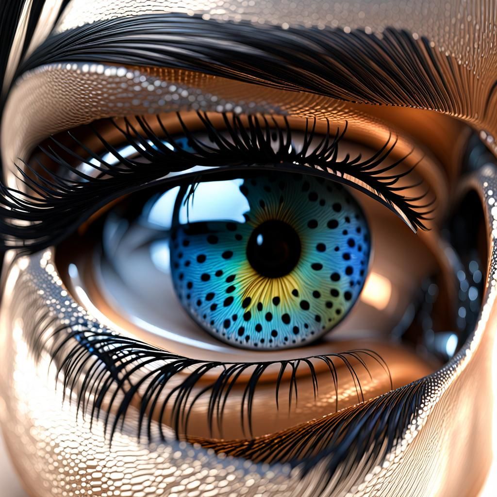 Hyper-Realistic 3D Render of a Cool Woman