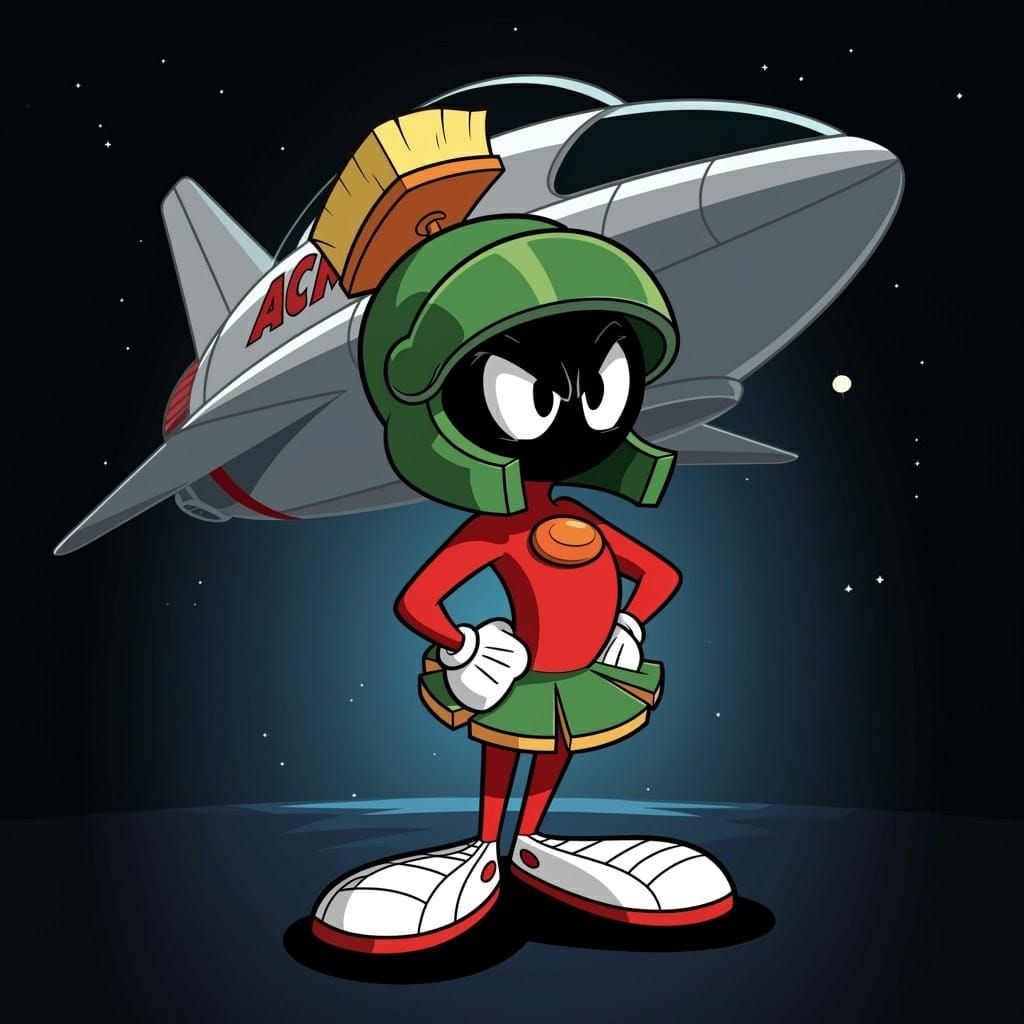 Martian Mastermind Prepares Cosmic Conquest