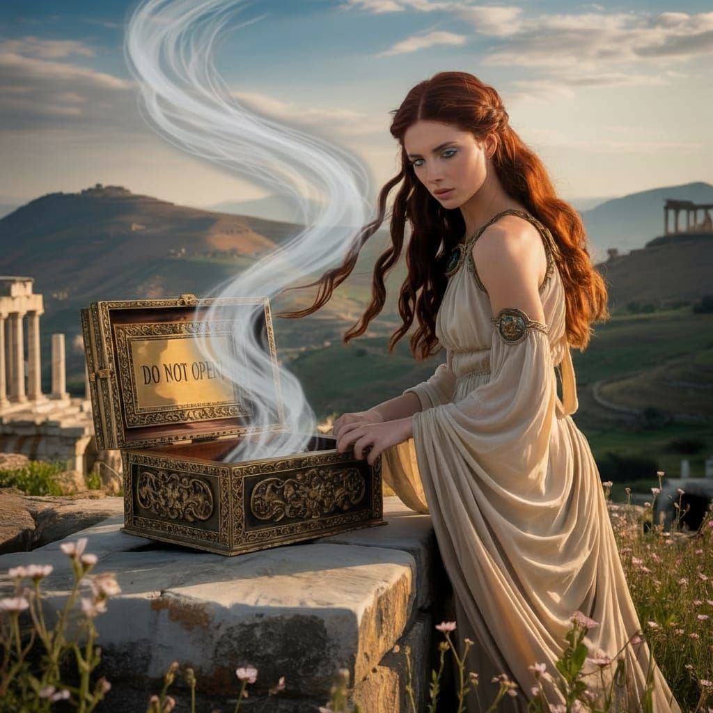 A bit too late, Pandora found out that somebody had put the ...