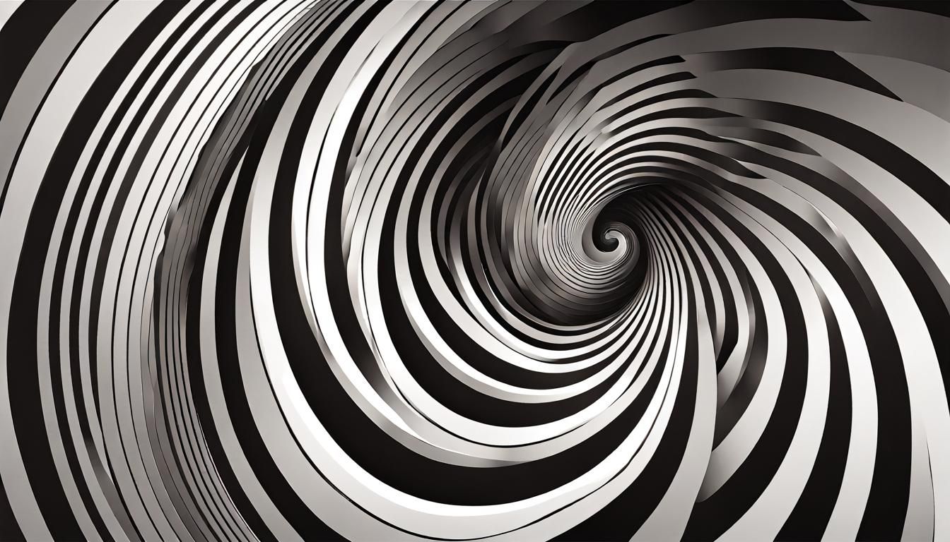 Mesmerizing 3D Vector Art Optical Illusion