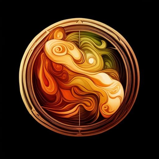 Dissolving Pisces in Sea Green