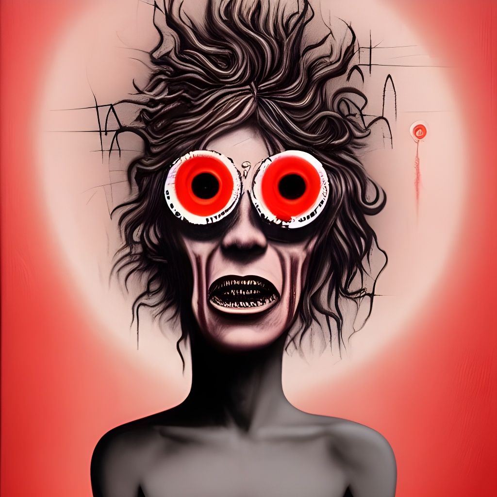 Eerie Landscape Inspired by Contemporary Art