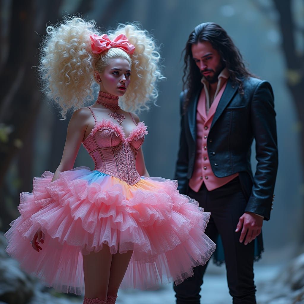 Gothic Princess Confronts Her Demon King