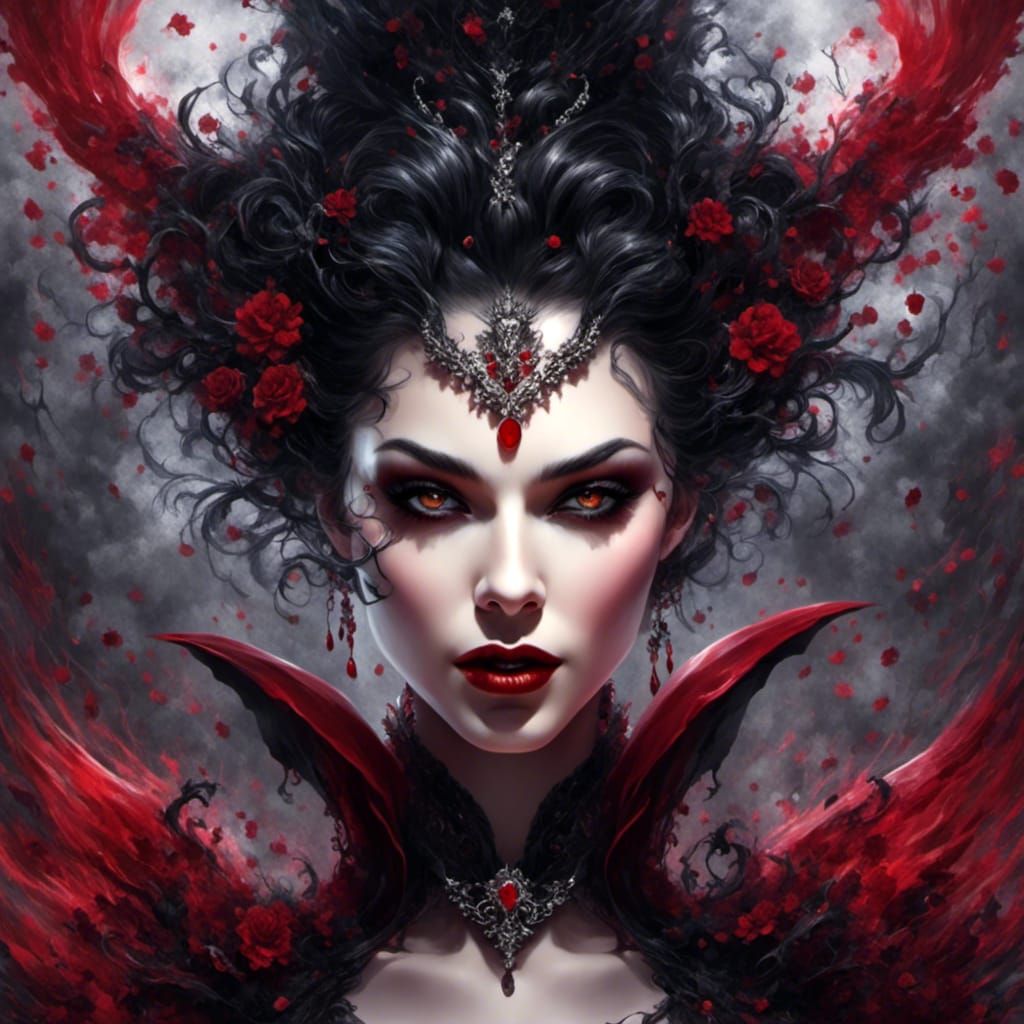 Vampire Vixen  by <lora:CamViewsDelta:1.0>