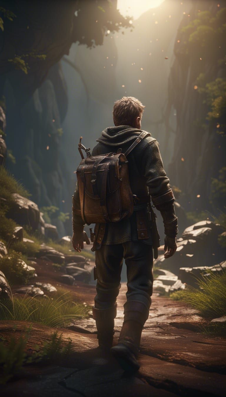 Emotional Reunion: Son Returns Home, Game Cinematic