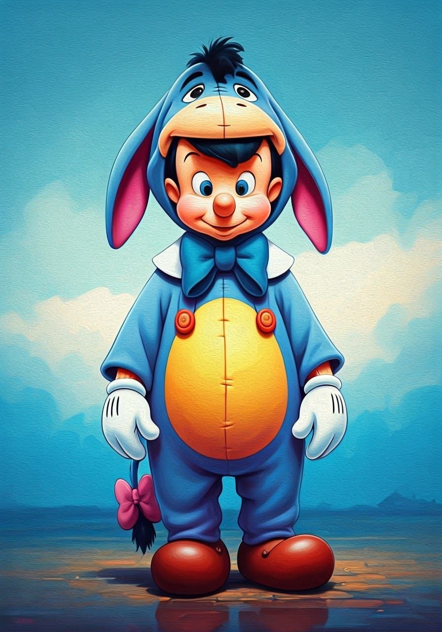 Pinocchio in Eeyore