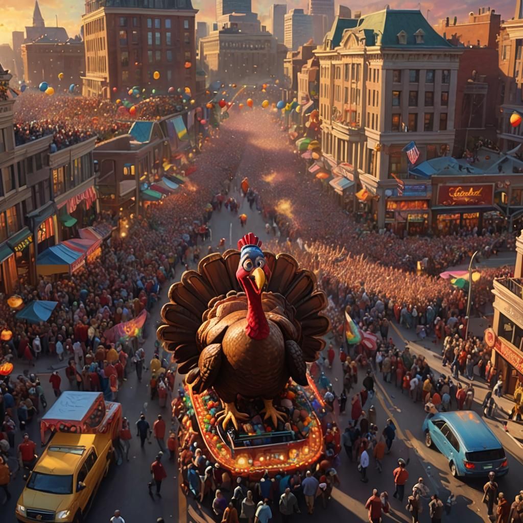 Thanksgiving Parade Float