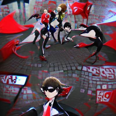 Persona 5 Character Illustration