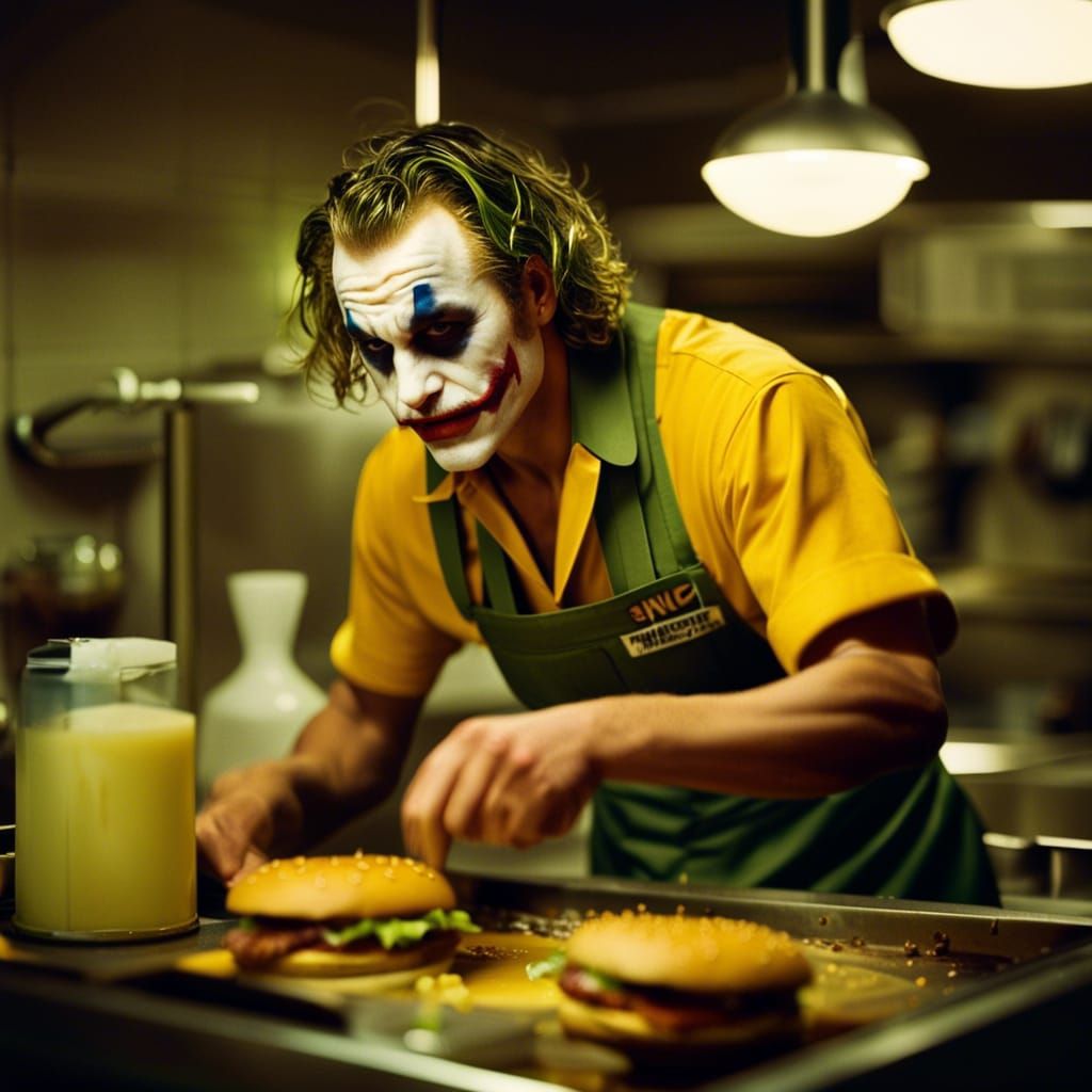 Alternate Timeline where Ronald McDonald is a Batman Villian?