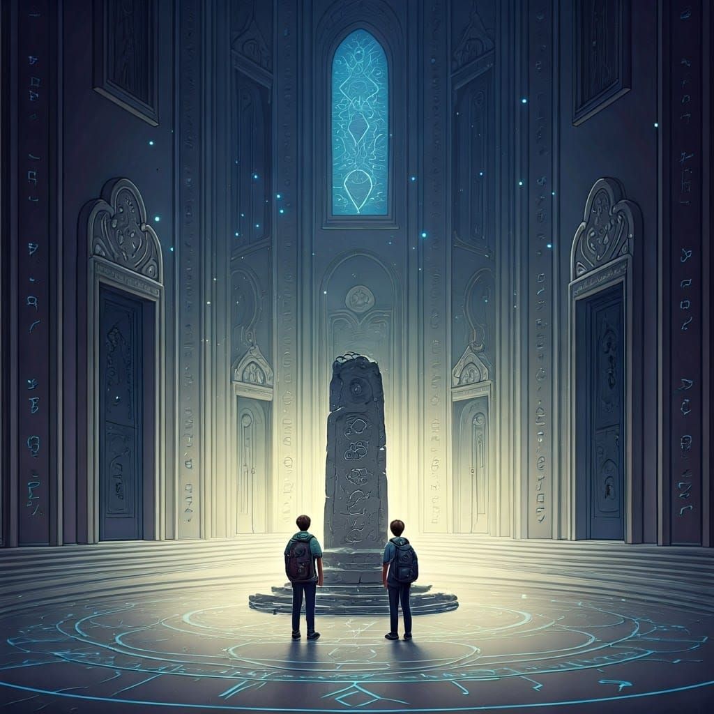 Teenagers Discover Enchanted Room of Doors in Surreal Dreams...