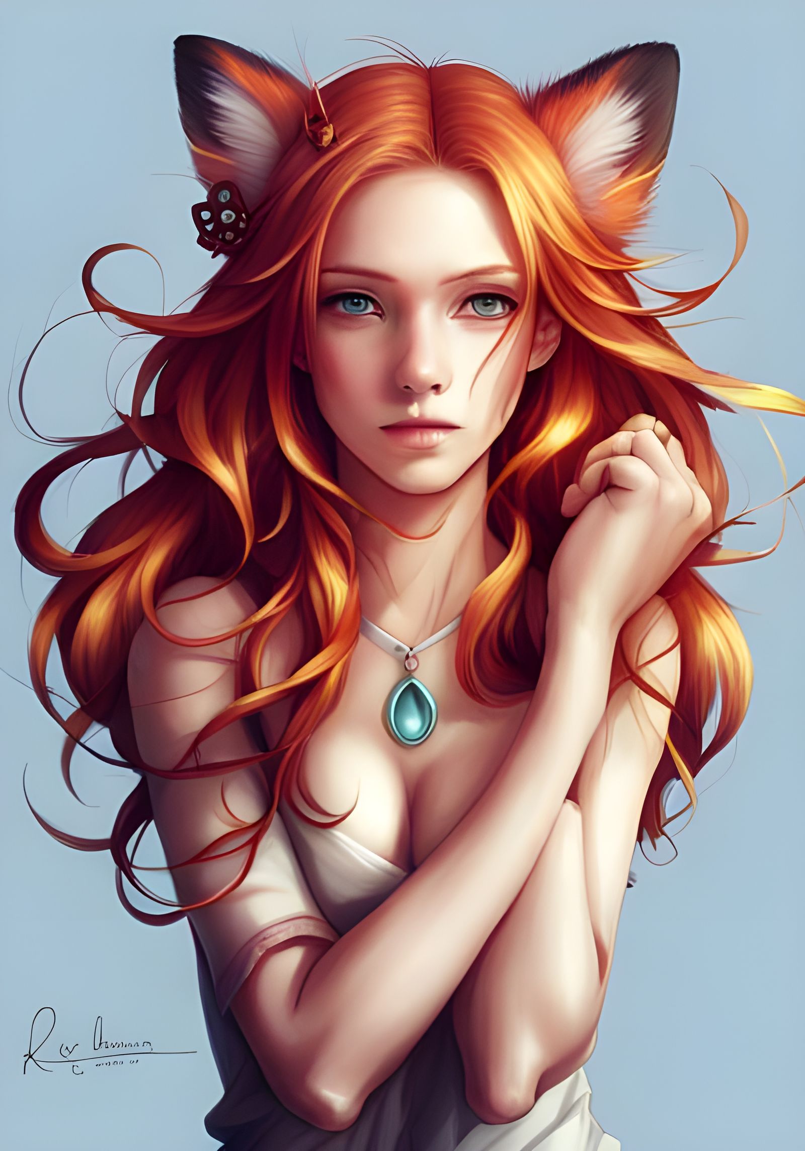 Hot RedHead Fox Girl