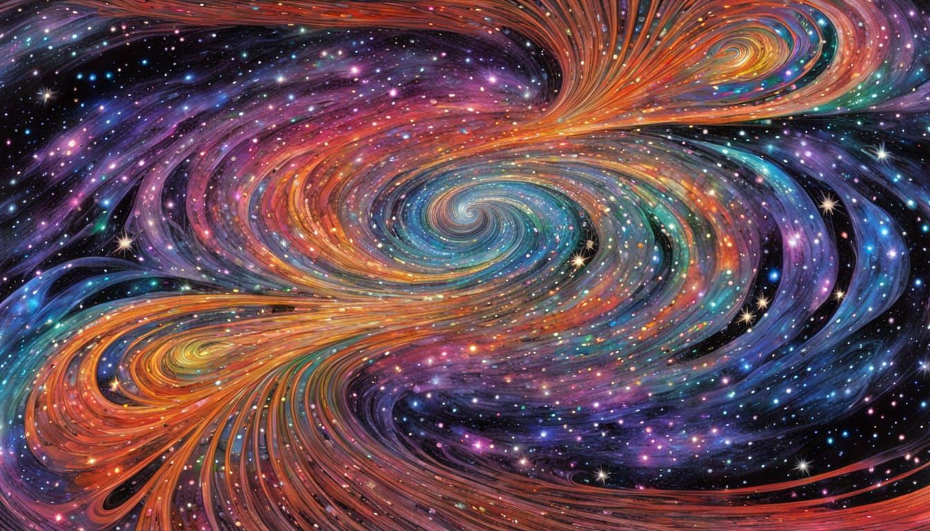 Whispy Spirals (Millennium Twain's StarEvolvers AstroMagnetoSauri X Challenge)