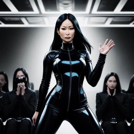 Magazine Cover: Woman Addresses Aliens in Area 51