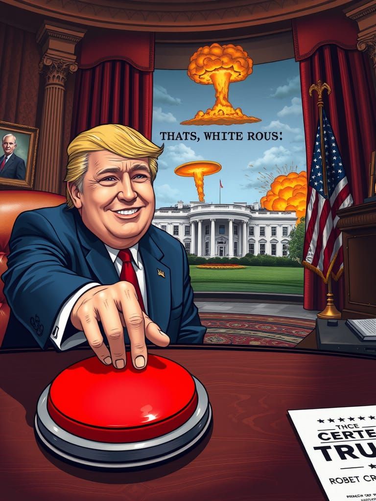 Donald Trump in a Surreal Nuclear Nightmare
