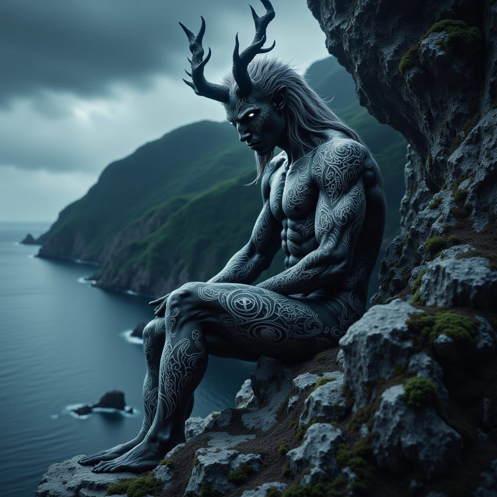 Thoughtful Cernunnos