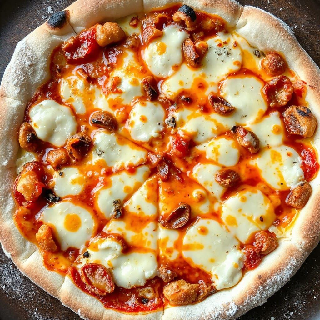 Authentic Naples Pizza with Perfect Crust