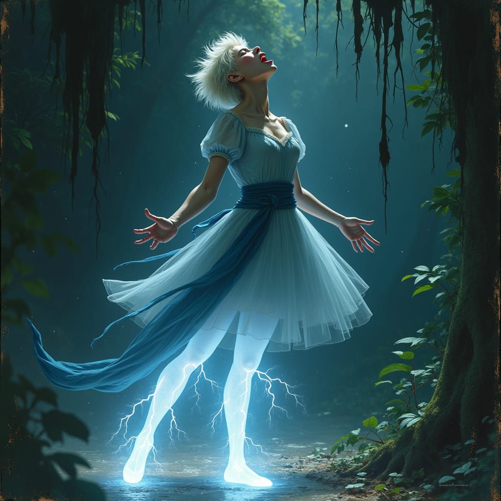 Distressed Princess Undergoes Magical Transformation in Dark...