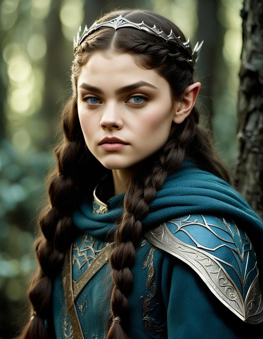 Elf Princess of Middle Earth: Cinematic Portrait