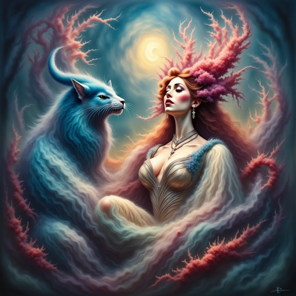 Surreal Dreamscape Generated by AI